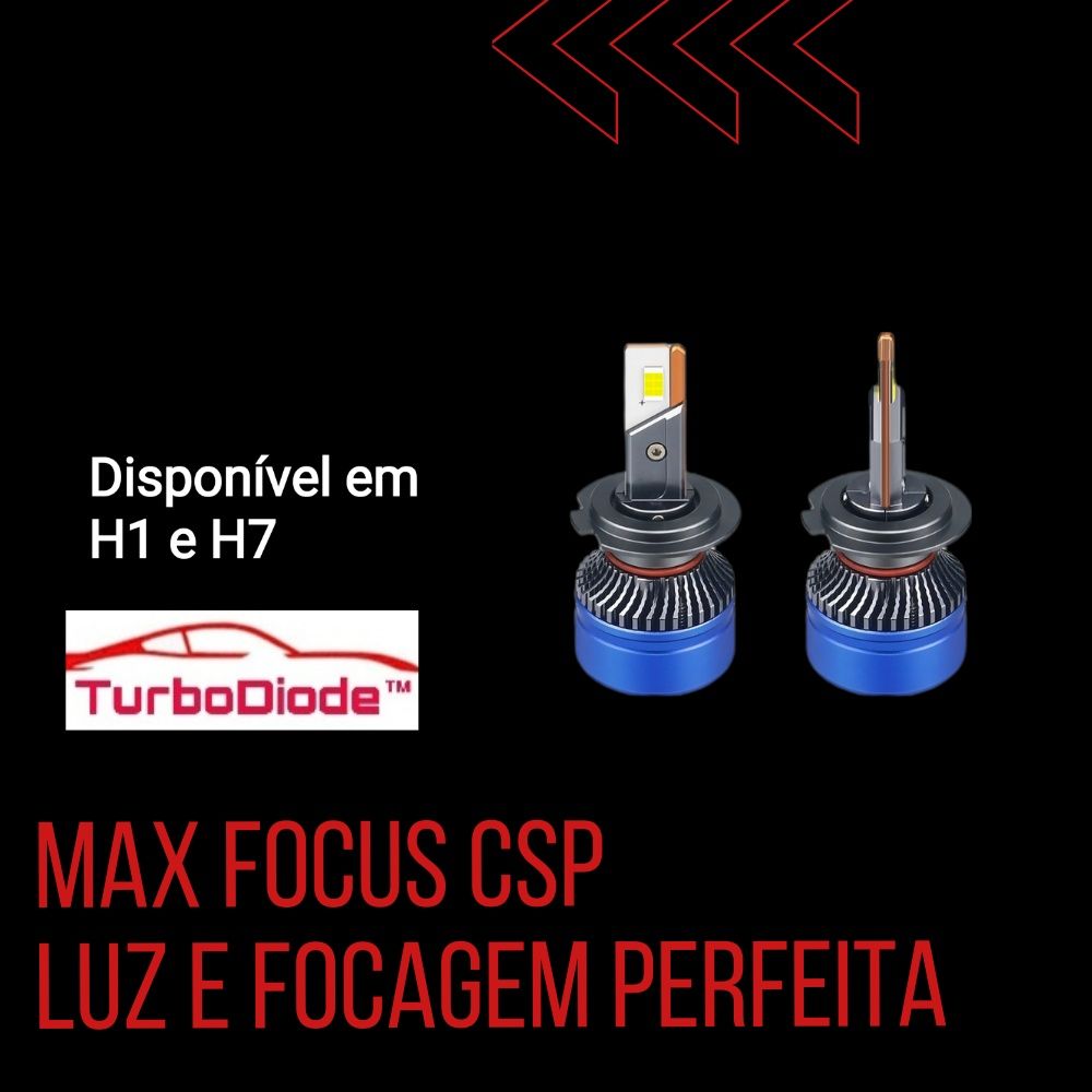 Novo modelo Kit Led MaxFocus CSP ótica aberta