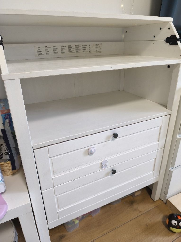 Komoda z przewijakiem Ikea sundvik przewijak