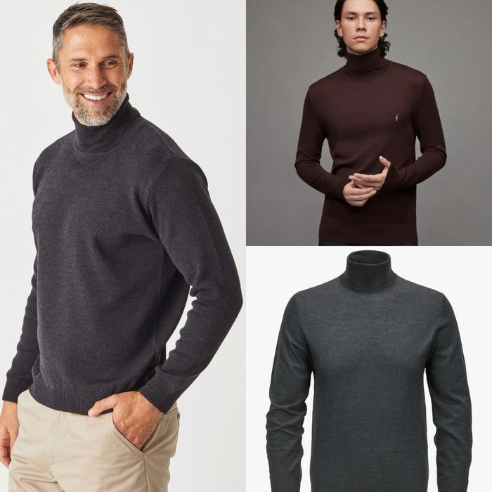 Гольф Warren & Parker Allsaints вовна водолазка