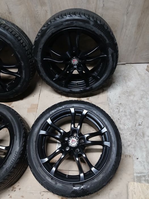 Komplet alufelg r17 5x112 z oponami letnimi/zimowymi !!.