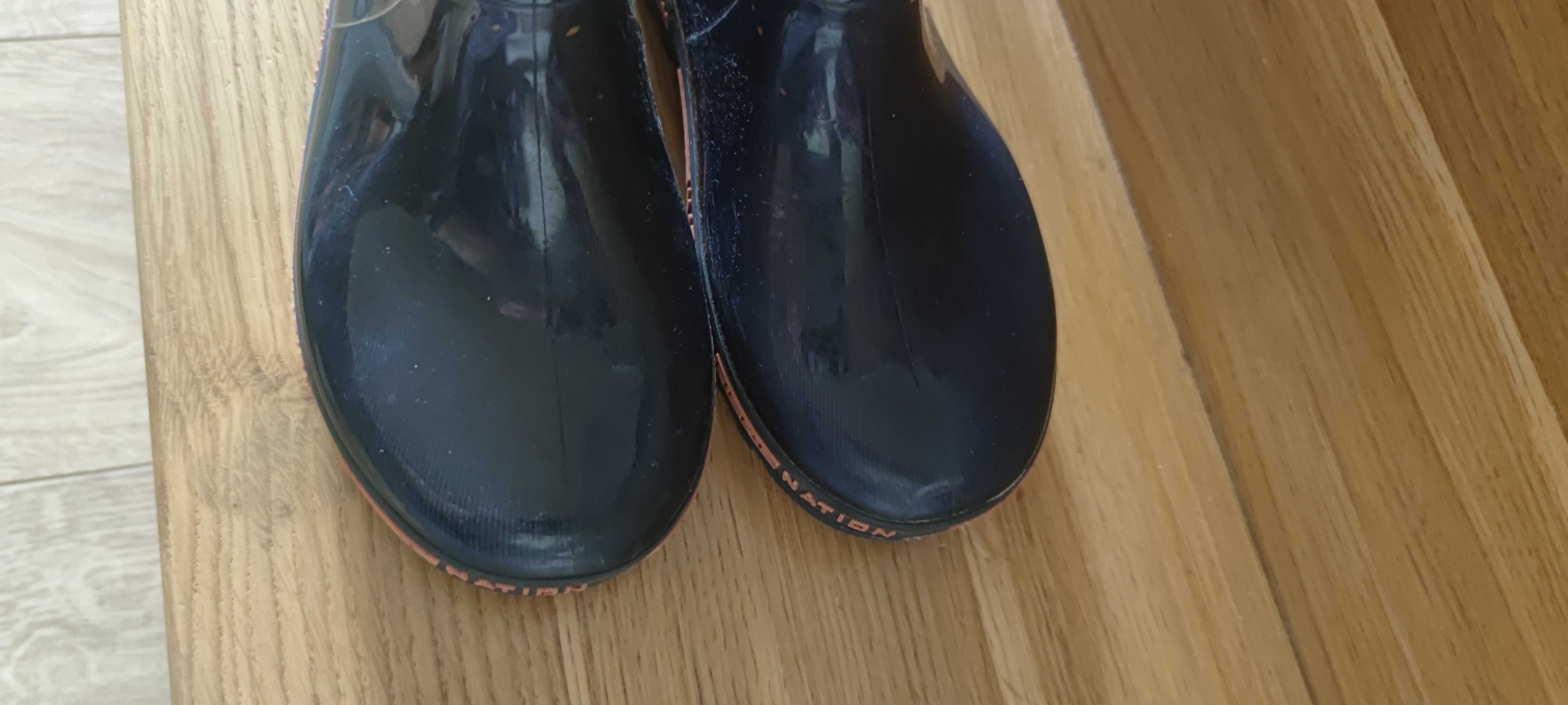 Jak nowe Nerf 33 kalosze buty gumowe dla chłopca gumowce