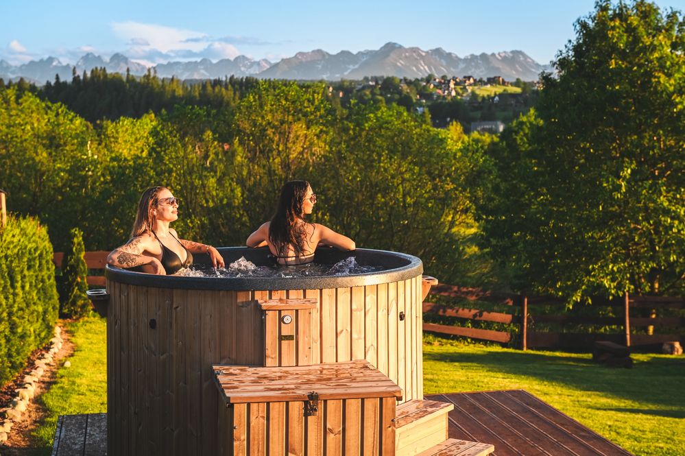 Farmerska Chata domek na wynajem balia - Czarna Góra, Białka, Zakopane