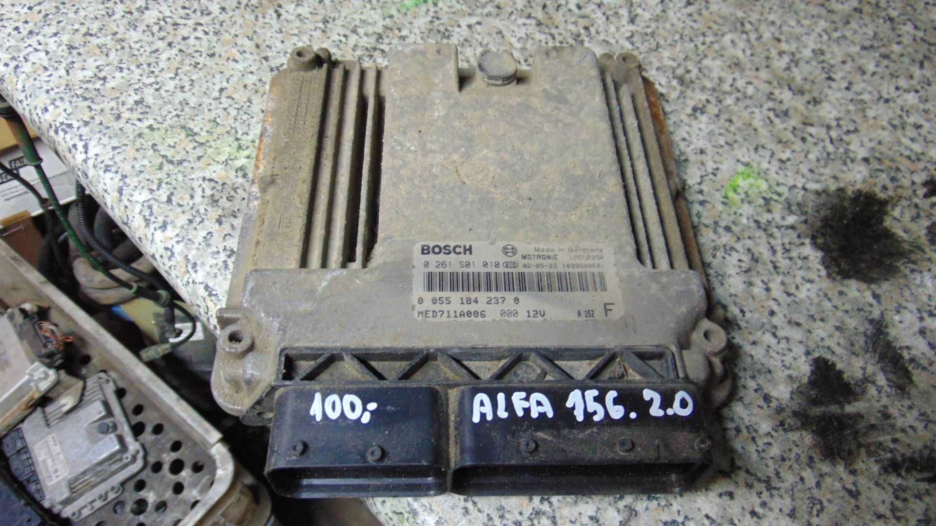 Lut4 Sterownik silnika komputer alfa romeo 156 2.0 wysyłka części
