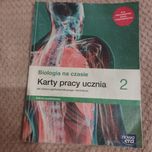 Biologia na czasie 2 karty pracy
Książka w stanie prawie bardzo