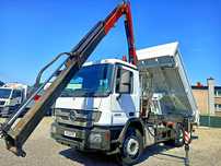 Mercedes-Benz Actros 2636 6x4 HDS Żuraw Dźwig Fassi Wywrotka Hydroburta  Actros 2636 6x4 A/C HDS Żuraw Dźwig Fassi Wywrotka Kiper Hydroburta