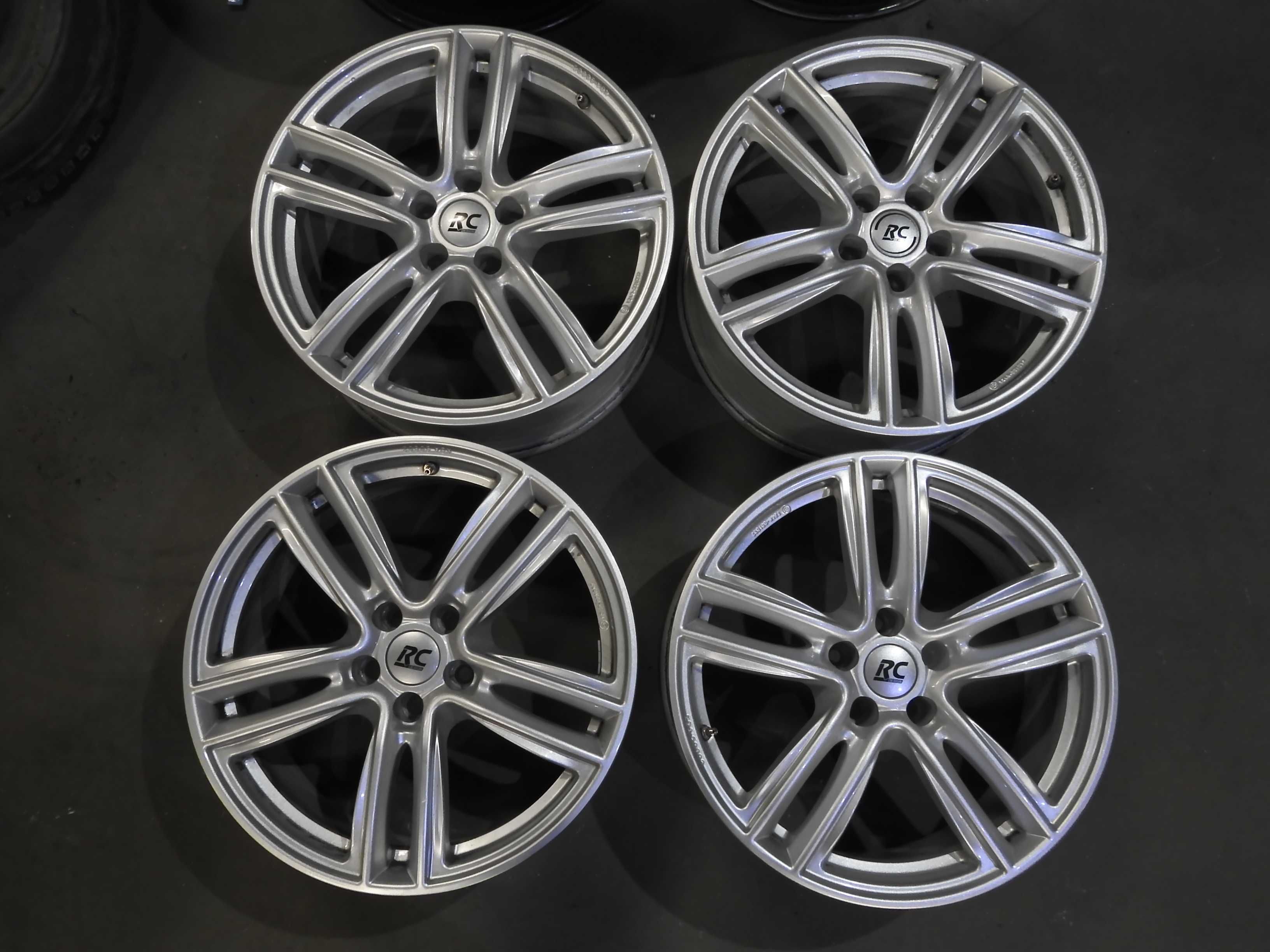 4xAlufelgi 18'' 5x108 ET42,5 8J BROCK Piasta 63,4 Jak NOWE VOLVO FORD