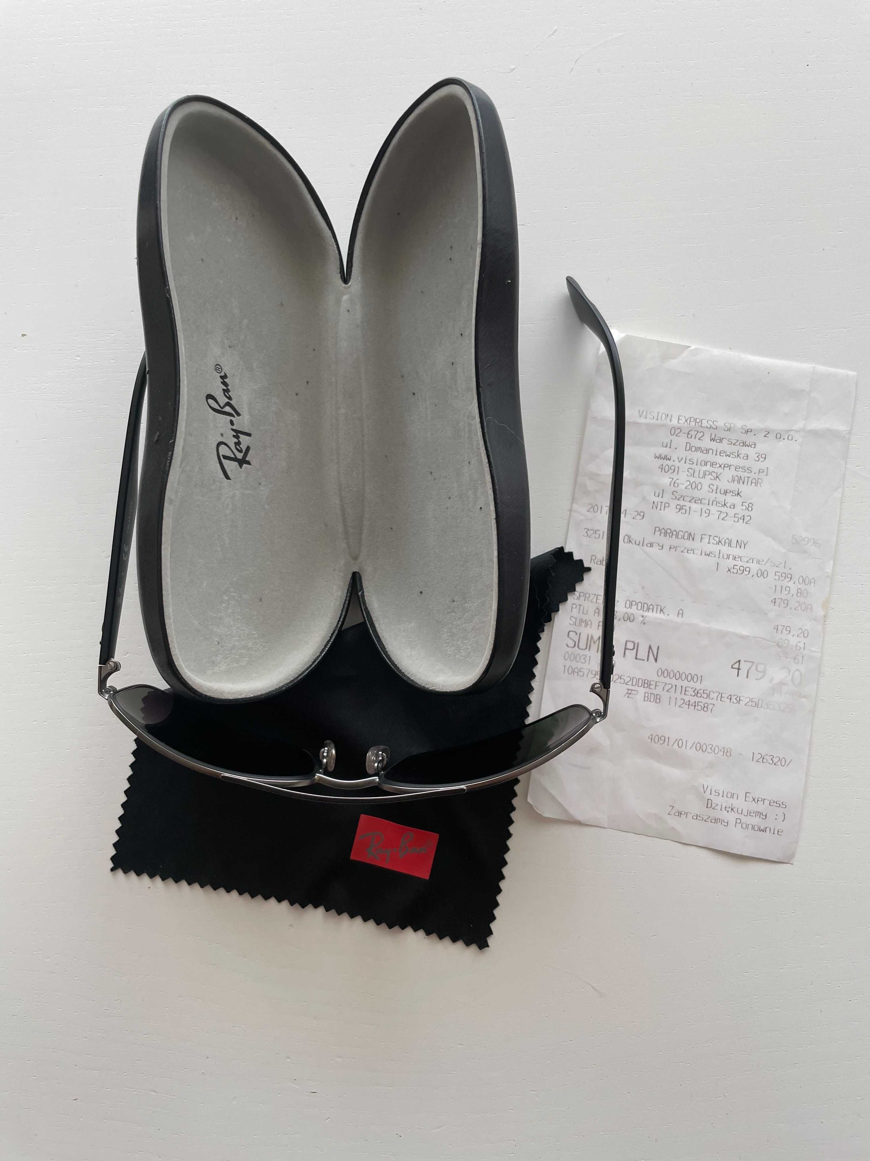 Okulary Ray-Ban RB3527 ,polaryzacyjne, oryginał