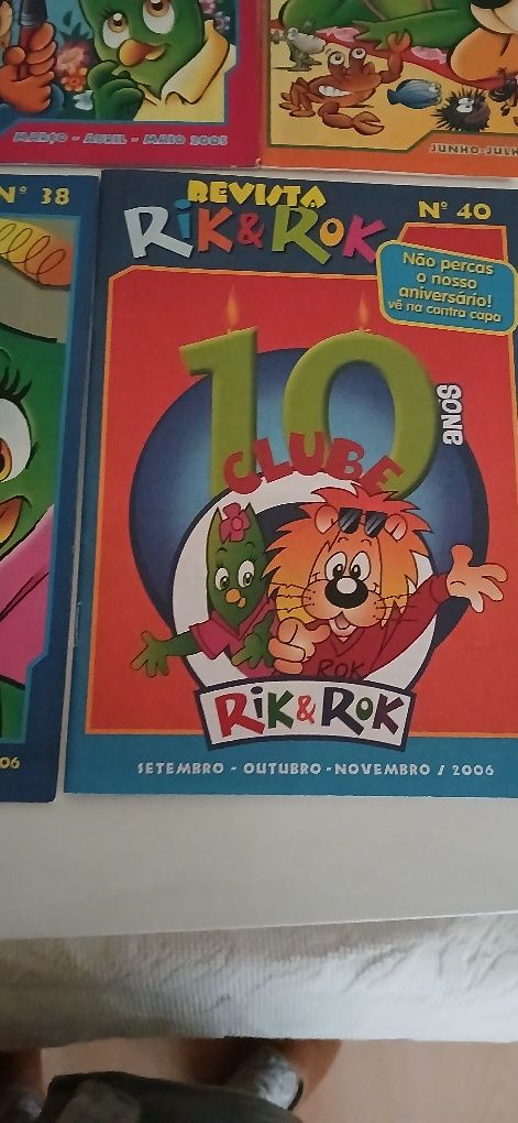 Revistas. Rik & Rok de 2005 e 2006