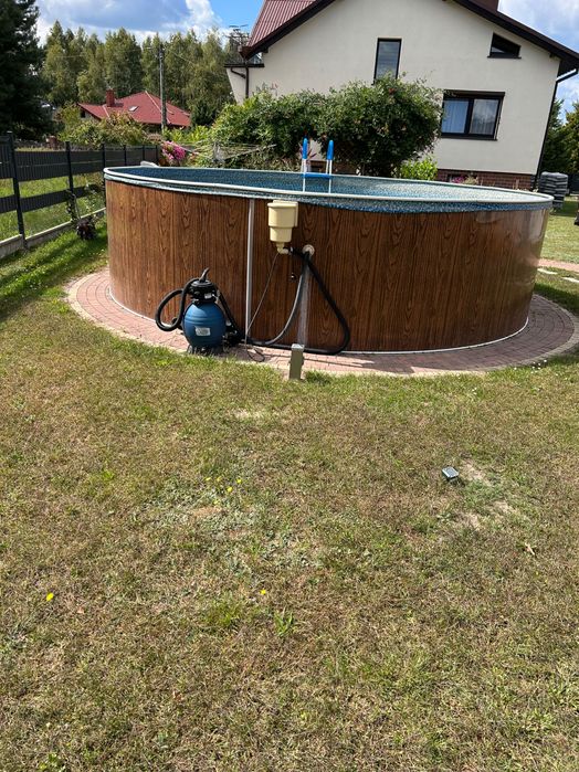 Basen ogrodowy używany