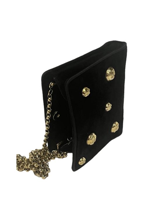 Salvatoro Ferragamo замшевая сумка клатч