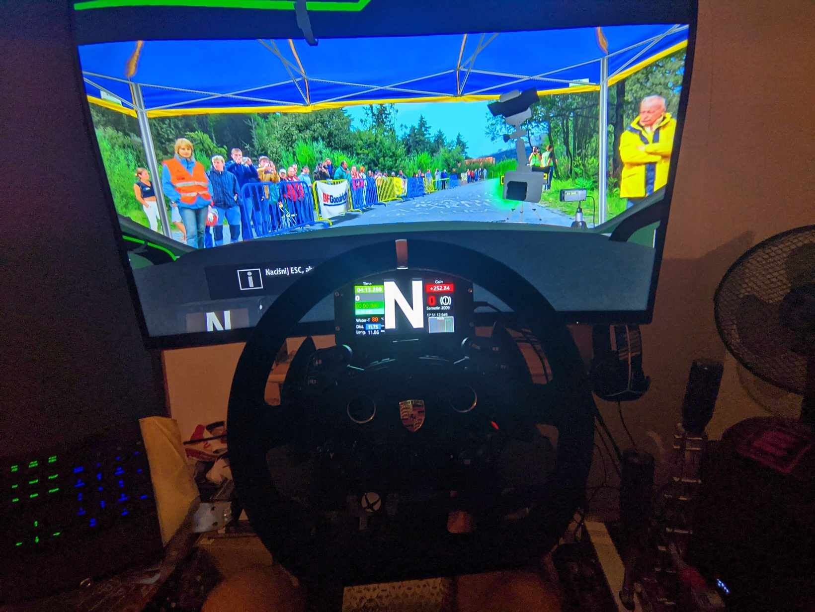Simracing Dashboard na telefon Fanatec  CSW 2.5