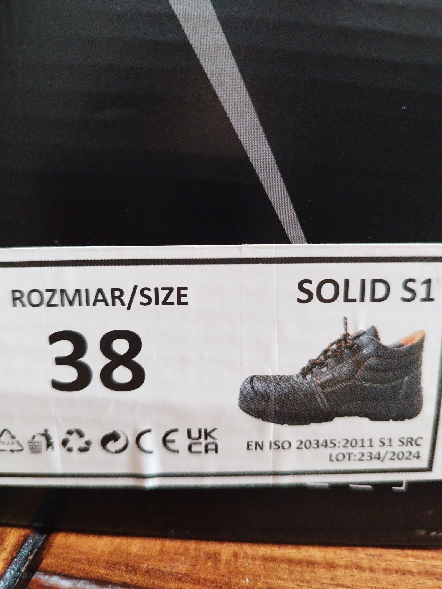 Buty robocze rozm 38