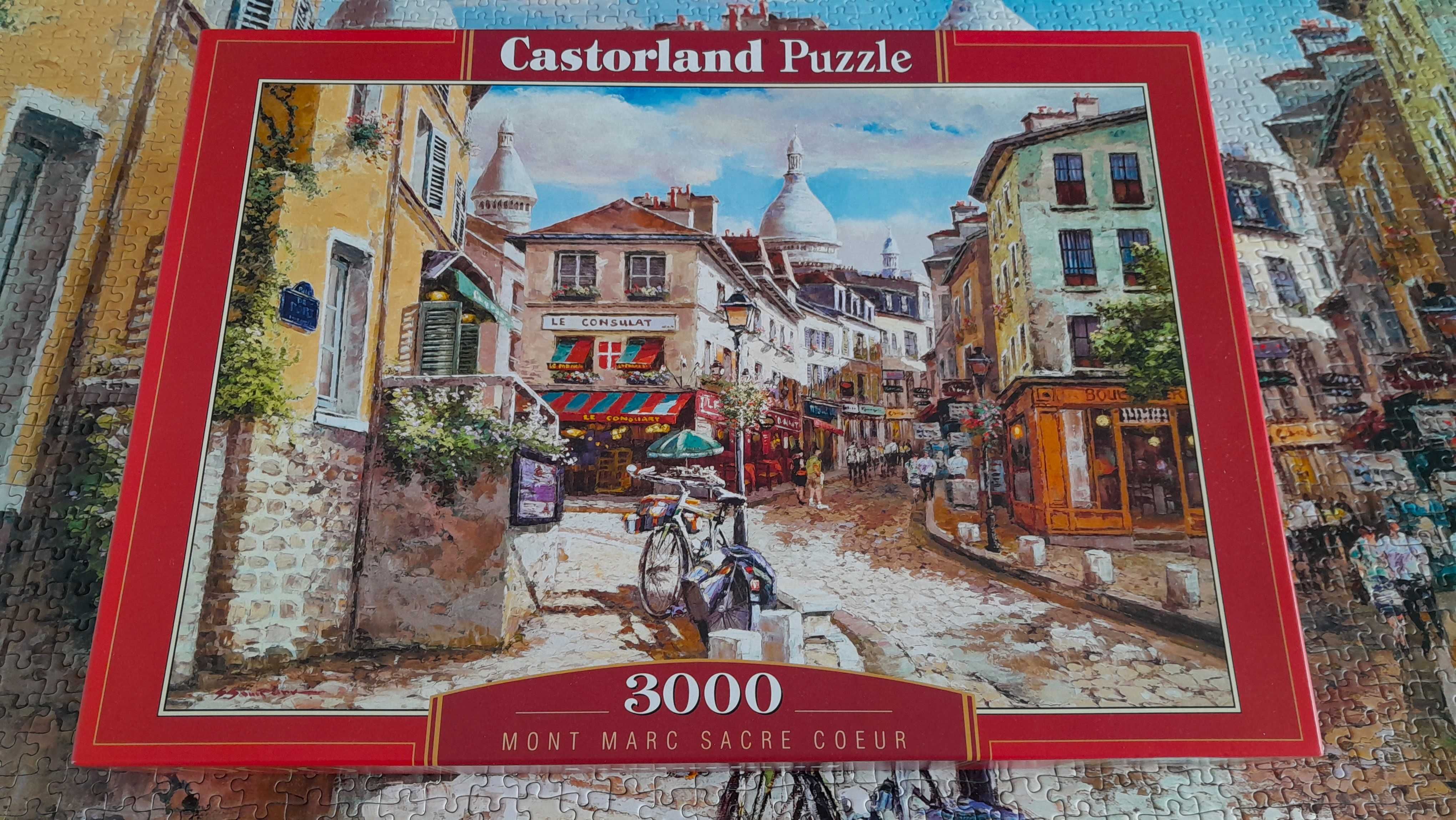 puzzle castorland 3000 dwa pudełka