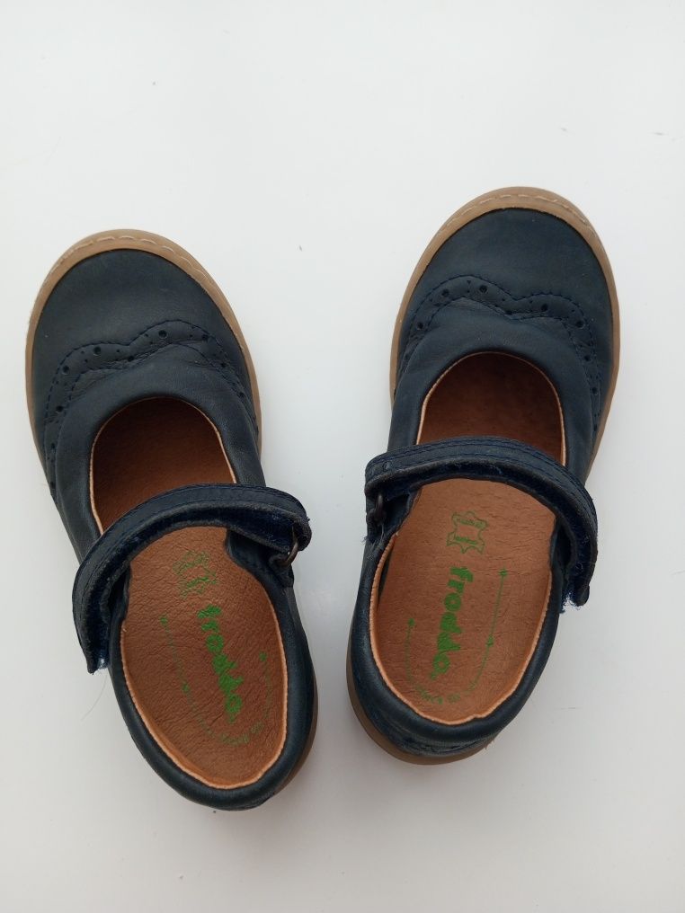 Туфлі шкіряні на дівчинку р. 27 туфельки замшеві блакитні bama