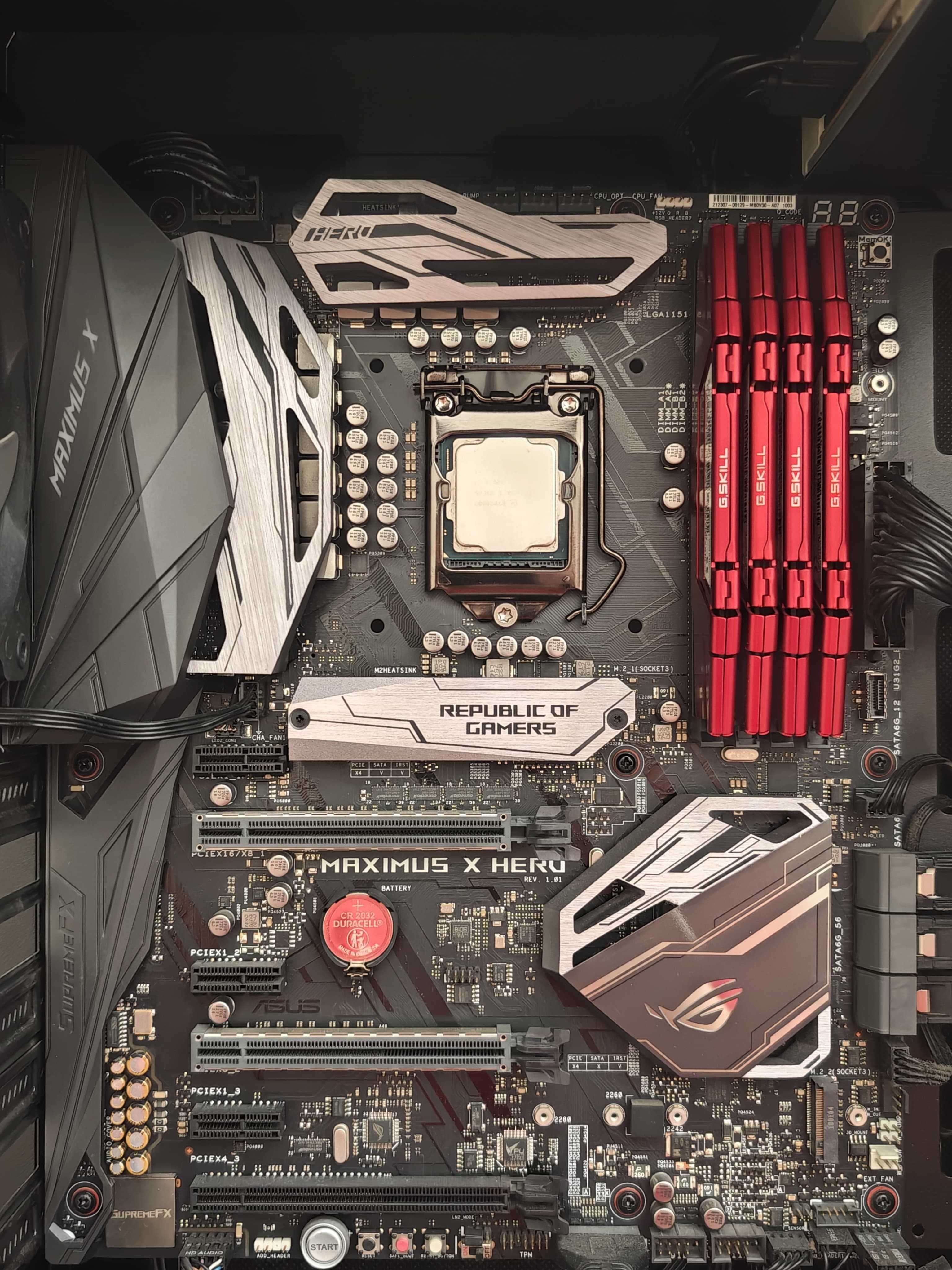 Bundle i7 8700k 32gb ram SSD 500gb
