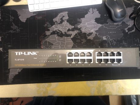 Tp-link tl-sf1016 коммутатор неуправляемый 16 портов 100Мбит