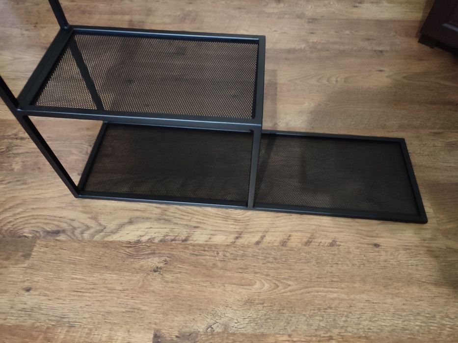 Półka wisząca sufitowa ścienna metalowa loft