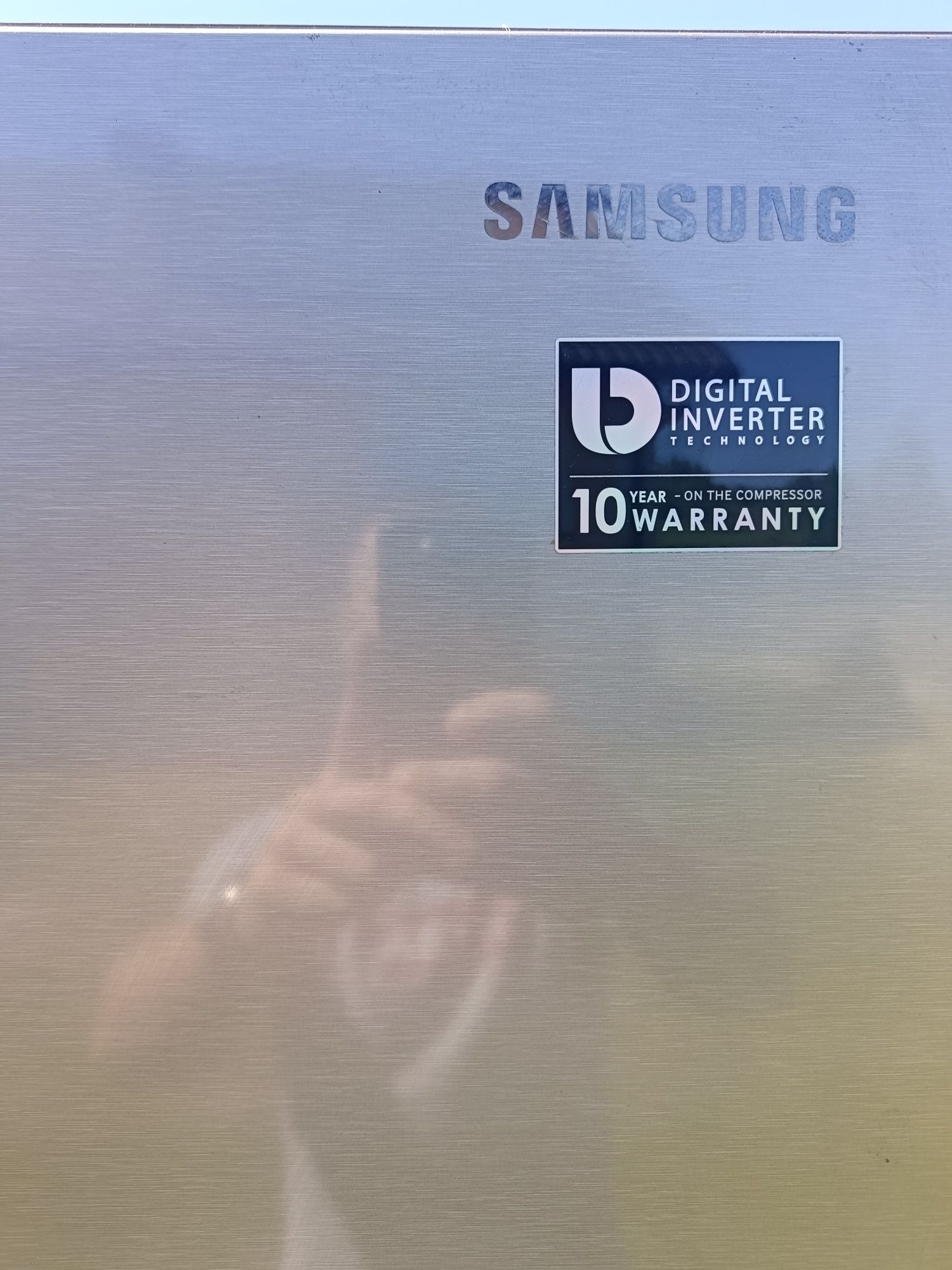 Lodówka Samsung uszkodzona transpor
