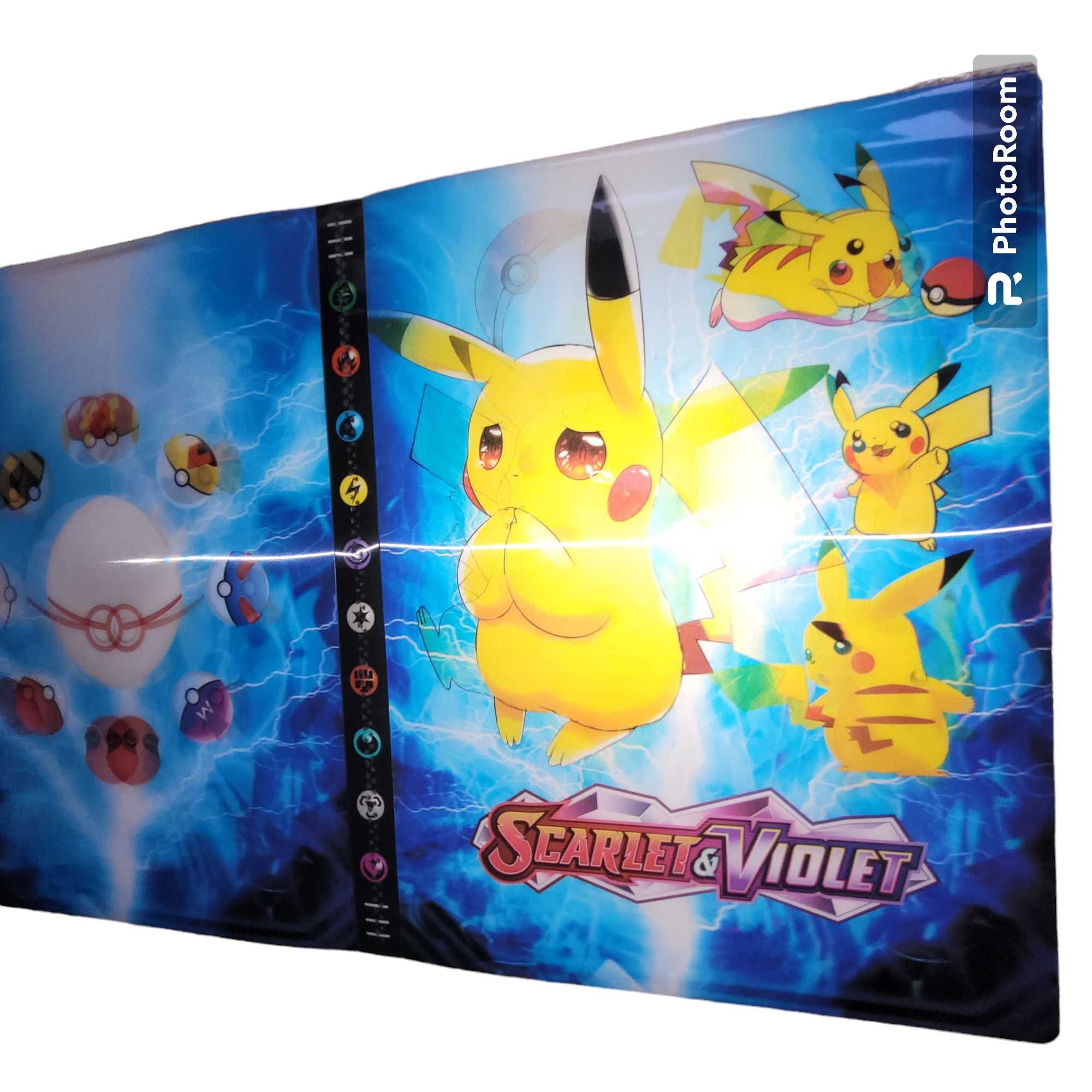 #101 Nowy duży album XXL Pokemon na 432 karty 3D