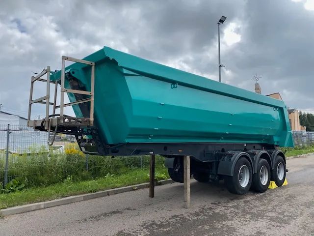 Meiller MHKS 41/3 naczepa stalowa wywrotka 28 m3 z Niemiec  8043 Nr Ref Meiller naczepa stalowa wywrotka 28 m3 2012 r z Niemiec