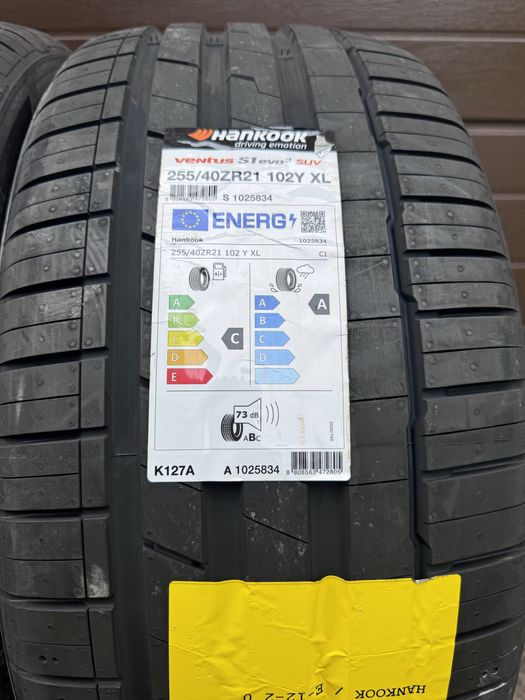 Nowe opony lato 255/40/21 102Y Hankook Ventus S1 Evo 3 SUV 2szt. 2024r
