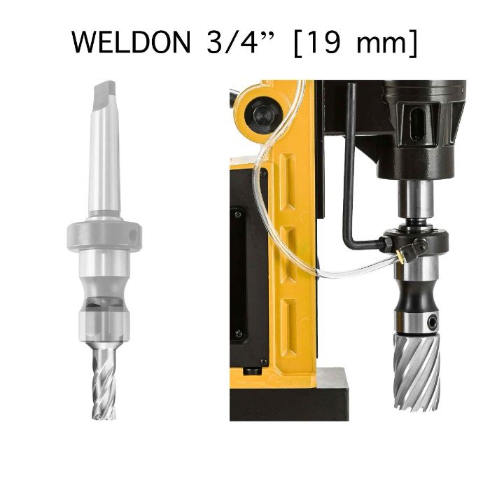 12-40mm Frez Trepanacyjny HSS Wiertło rurowe [dł. robocza 30mm] MELVER