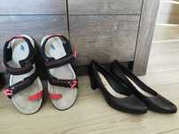 sandały 4 F r. 41, czółenka lasocki comfort line r. 41