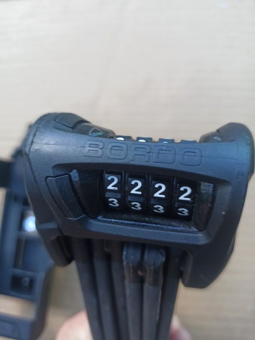 Zapięcie składane Abus Bordo Combo 6100 SH czarne  90mm