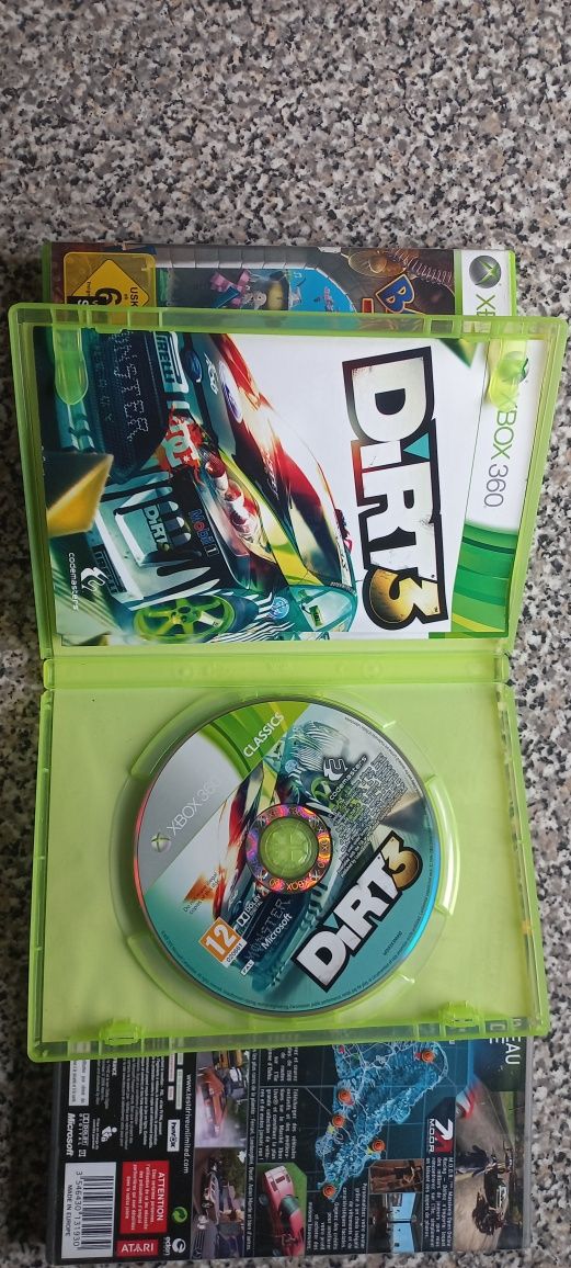 Banjo kazooie/Dirt 3/Test drive Xbox 360