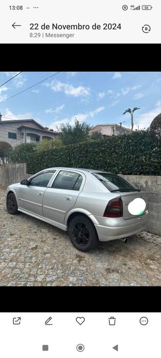 Opel astra 2003 gasóleo 1.7