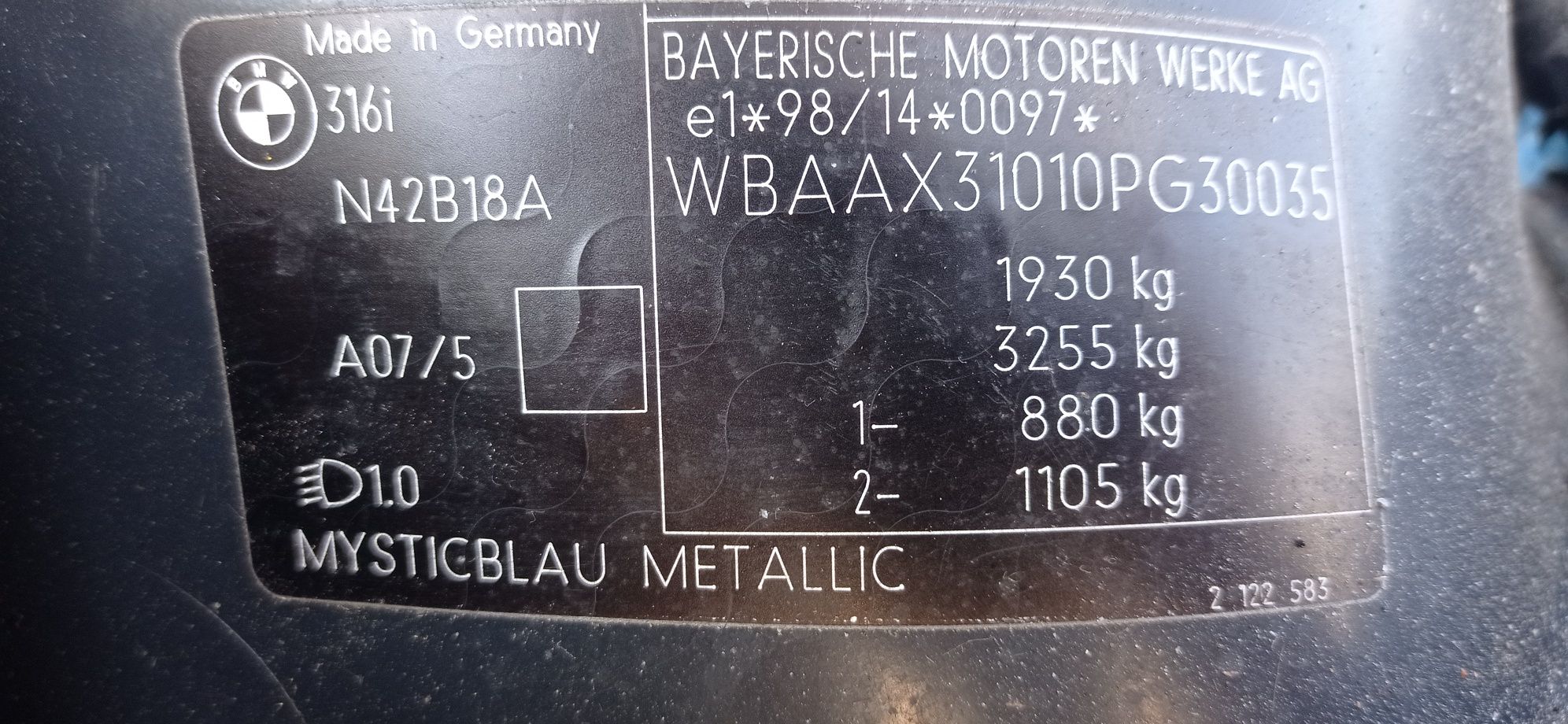 bmw E46 N42 N46 E90 Rozrusznik