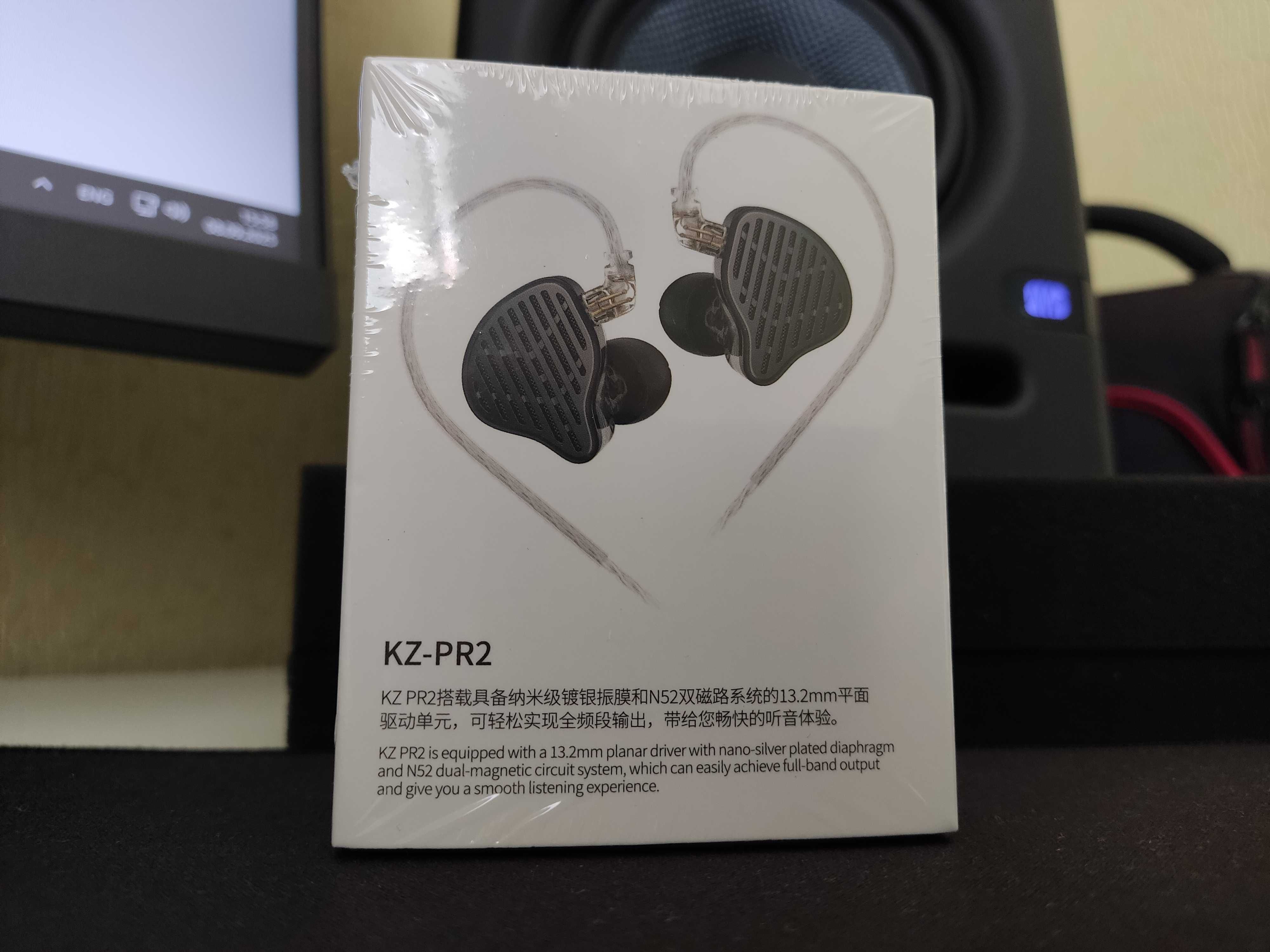 Навушники планарні KZ PR1 HiFi, PR2 Нові Запаковані Оригінал Без Мікро