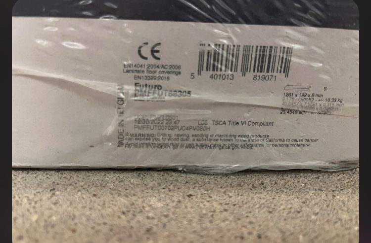 2 paczki paneli laminowanych dąb deluxe