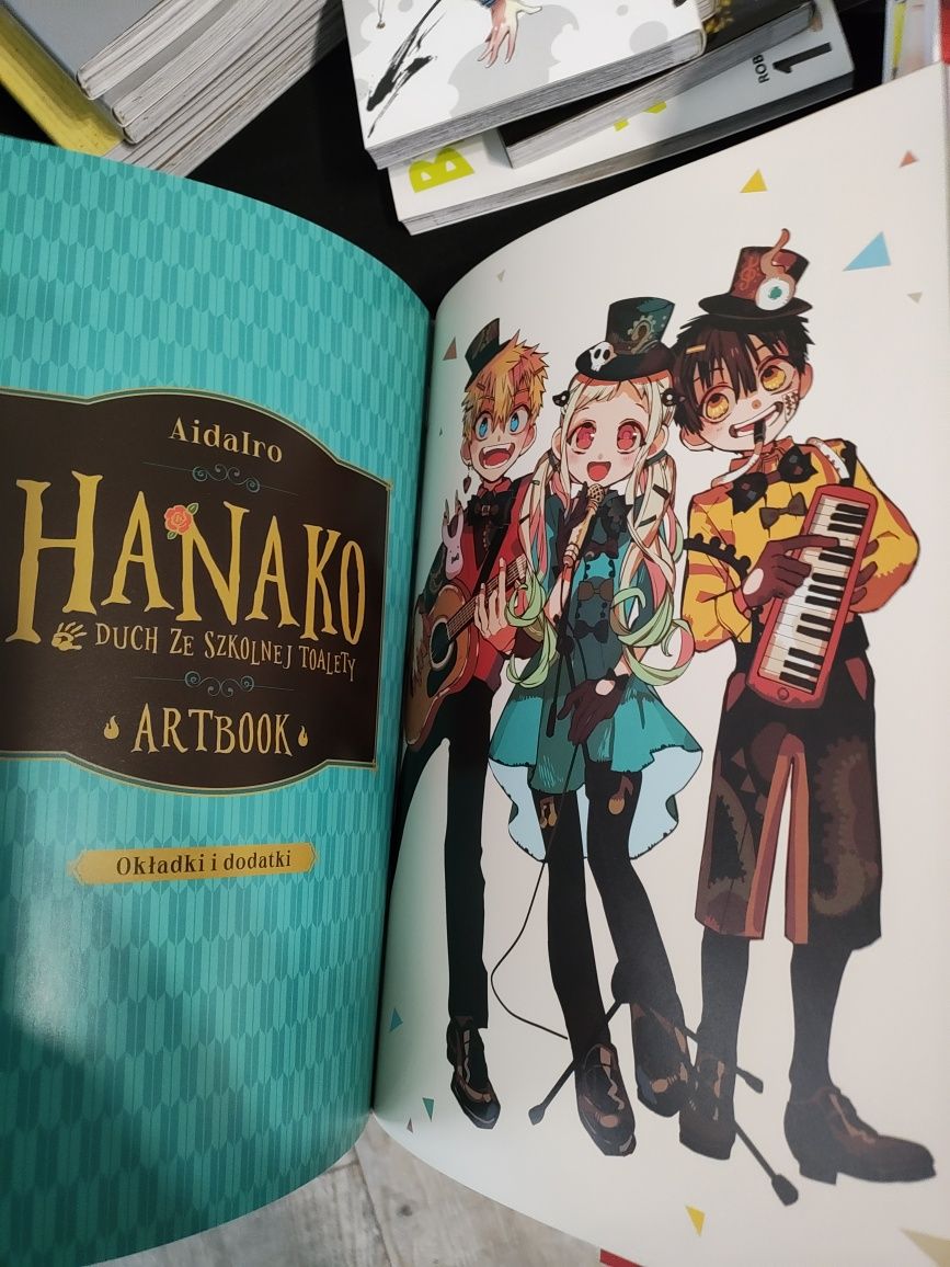 Manga artbook Hanako twarda oprawa