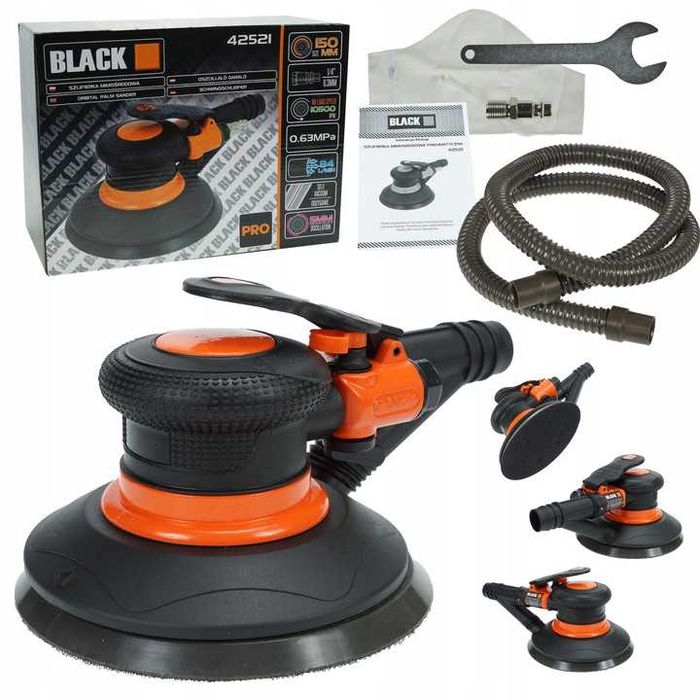 Na Lewara Szlifierka mimośrodowa BLACK 42521