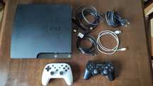 Konsola PlayStation 3 Slim + Kontroler Retro Fighters Defender