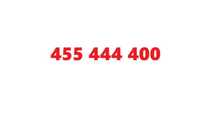złoty numer 455.444.400