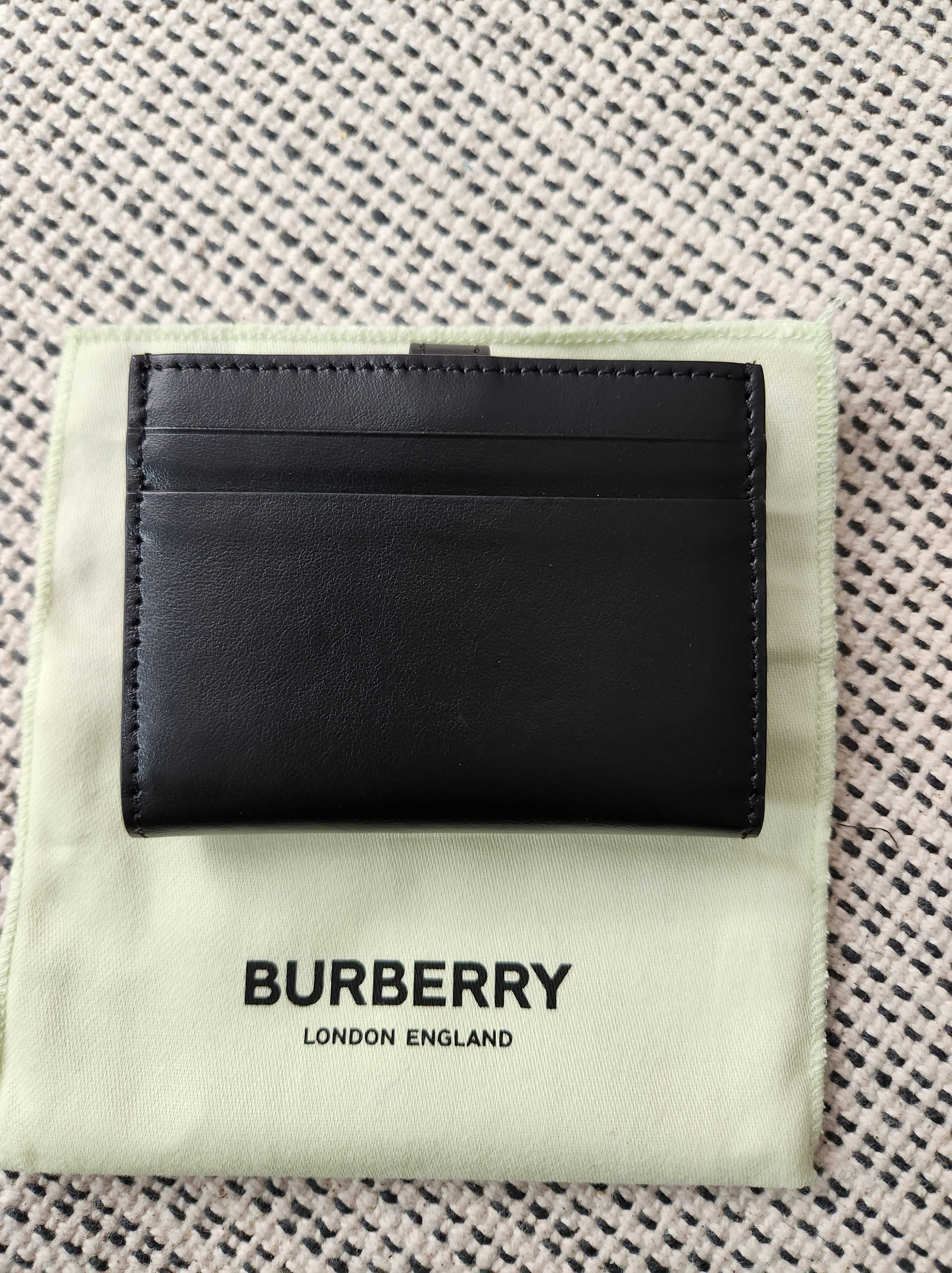 Burberry Card Holder - czarny