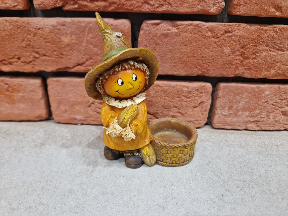 Nowa figurka świecznik ozdoba jesień