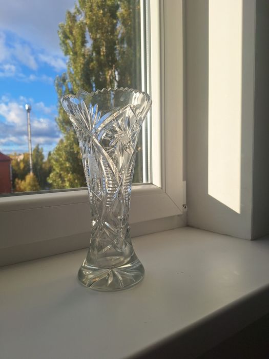 Ваза хрусталь (кришталева ваза ) СССР
