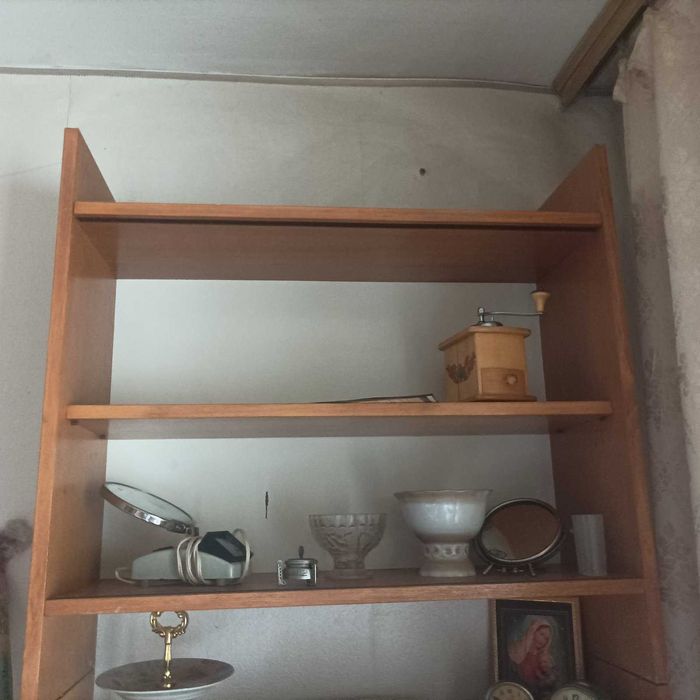 Книжная полка стелаж открытая для книг, для документов со стеклами