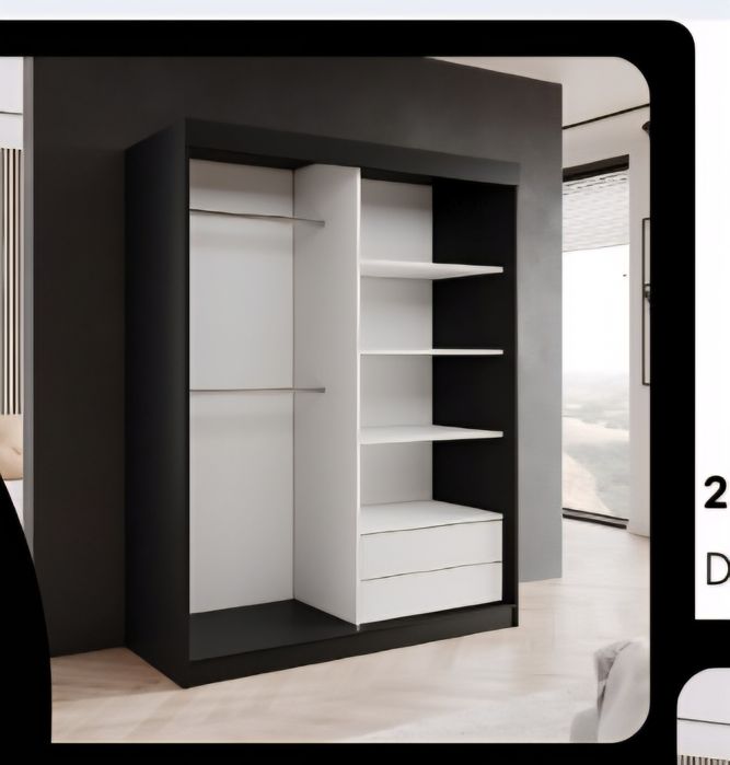 Szafa przesuwna 130x205 cm