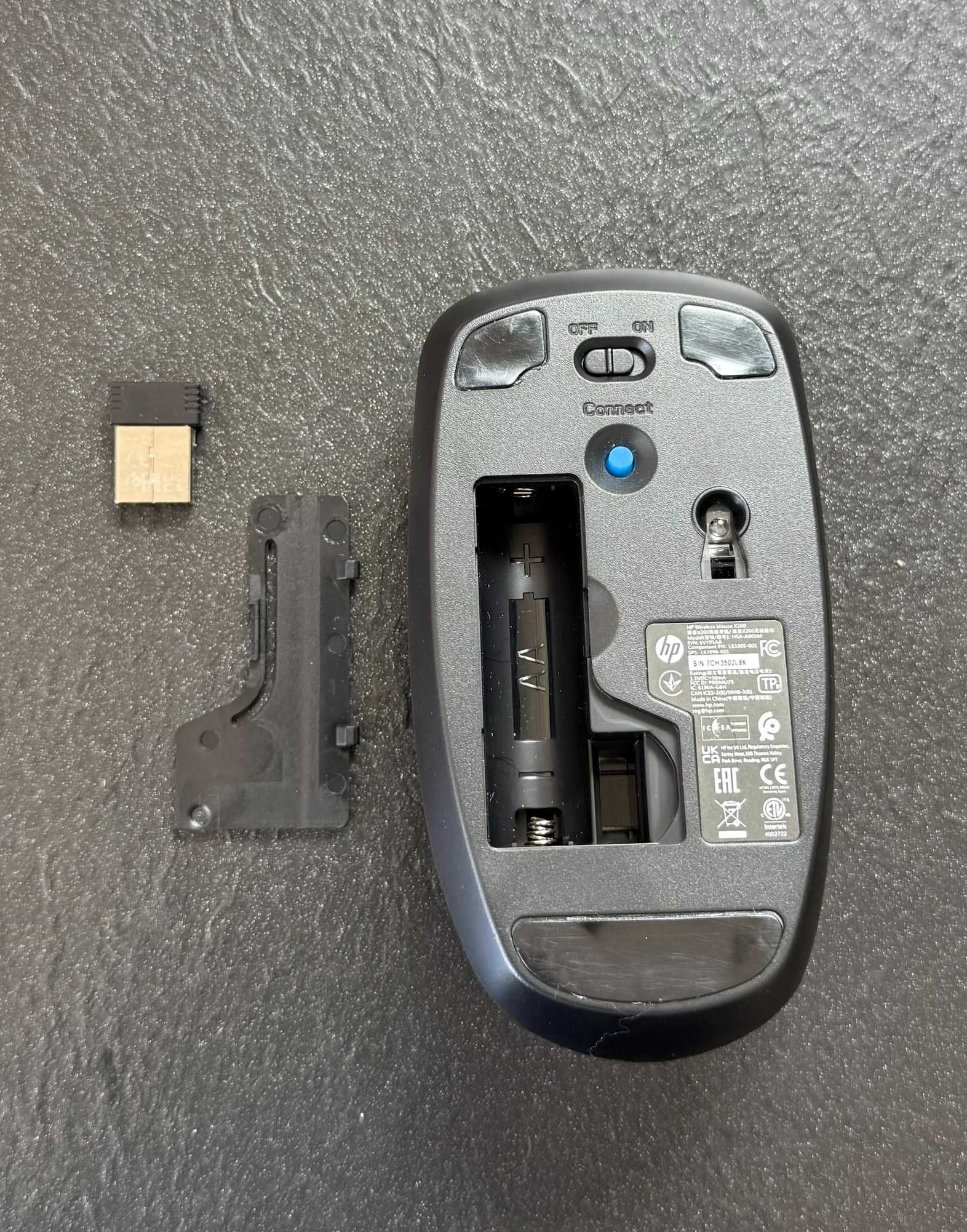 Myszka bezprzewodowa HP X200 sensor optyczny