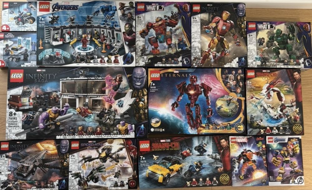 Wielka kolekcja Lego NOWE ZESTAWY - Creator, Ideas, Marvel, BrickHeadz