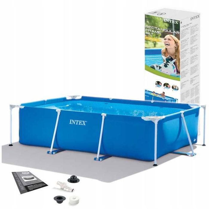 BASEN Stelażowy Prostokątny INTEX 300 X 200 CM