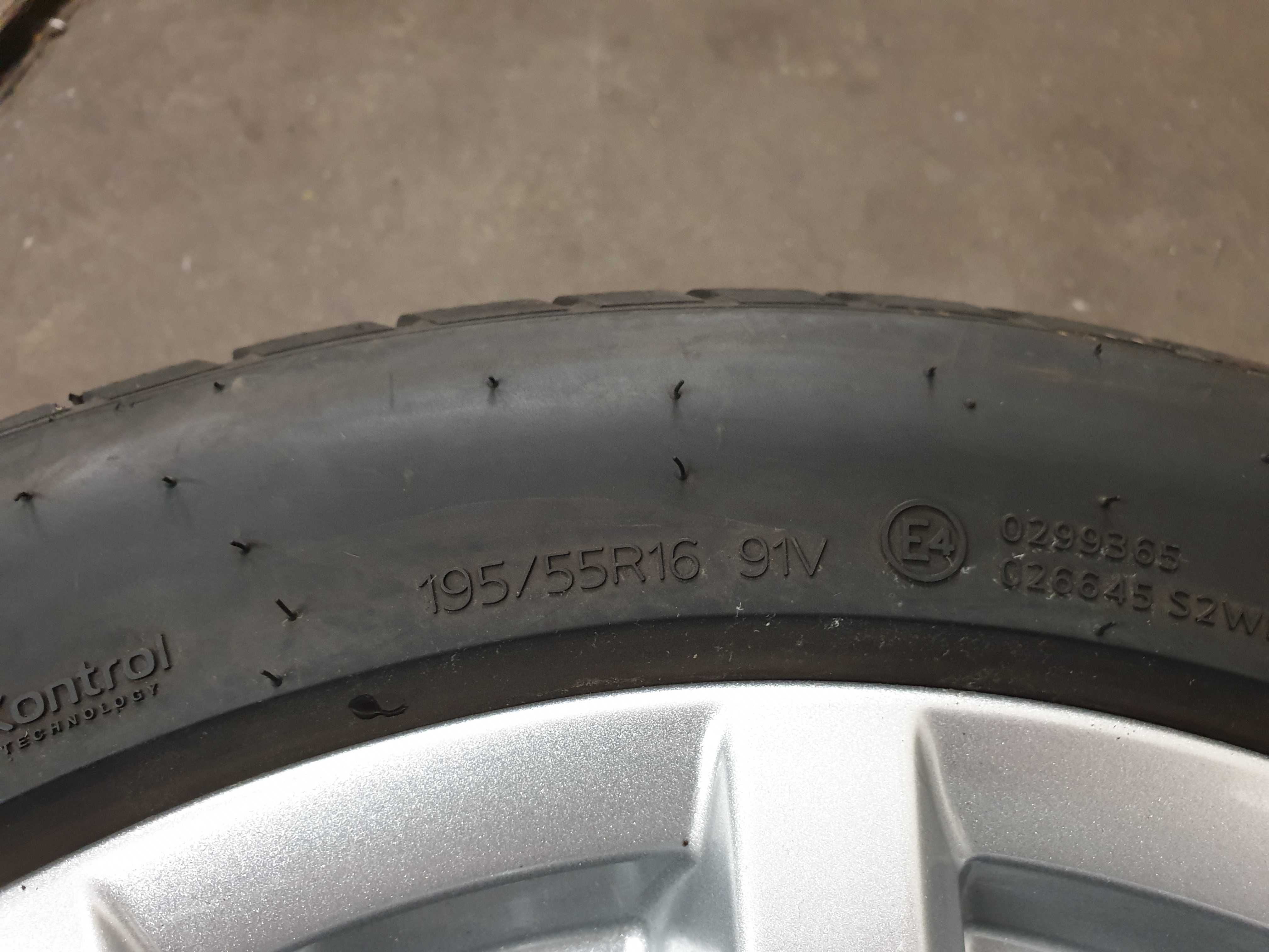 2 Szt 195/55 R16 91V Hankook Winter iCept Evo2 - 2019r - 7mm