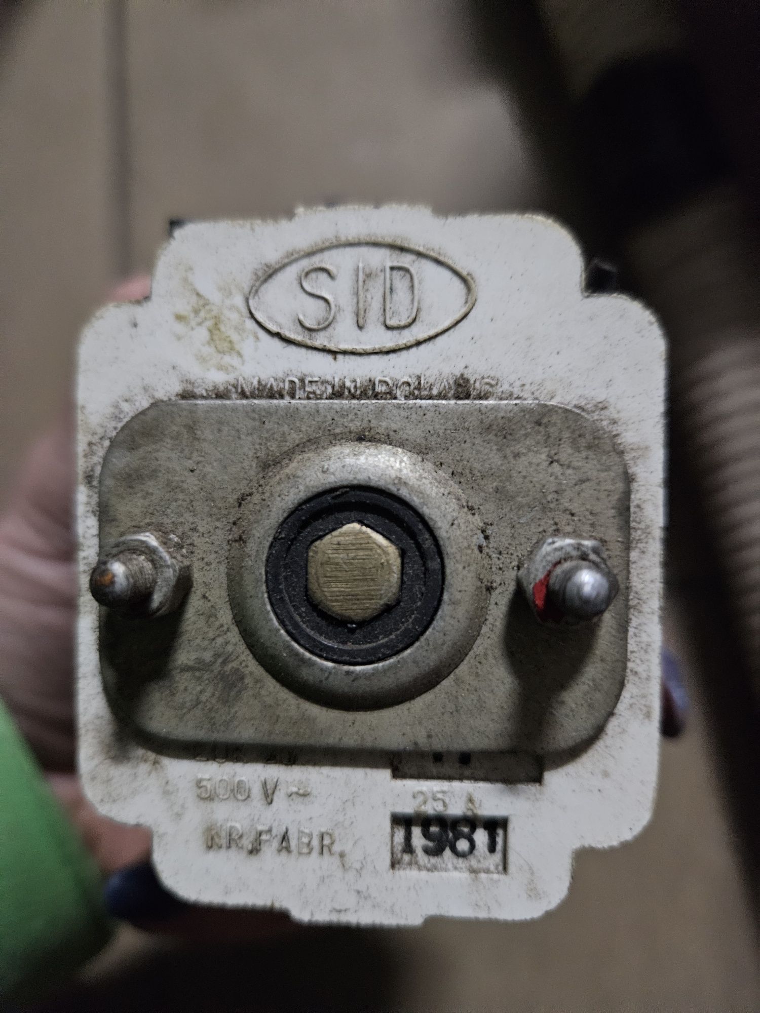 Włącznik przełącznik PRL SID 1981
