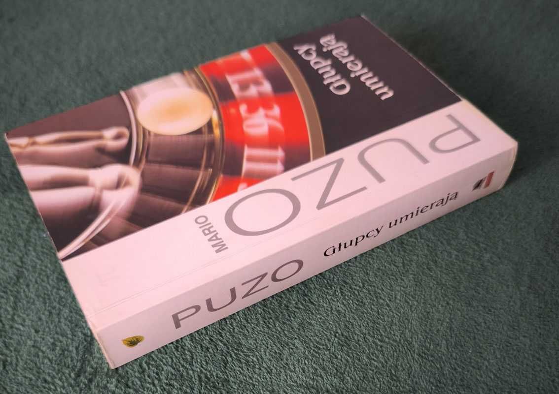 GŁUPCY UMIERAJĄ - Mario Puzo. stan bardzo dobry