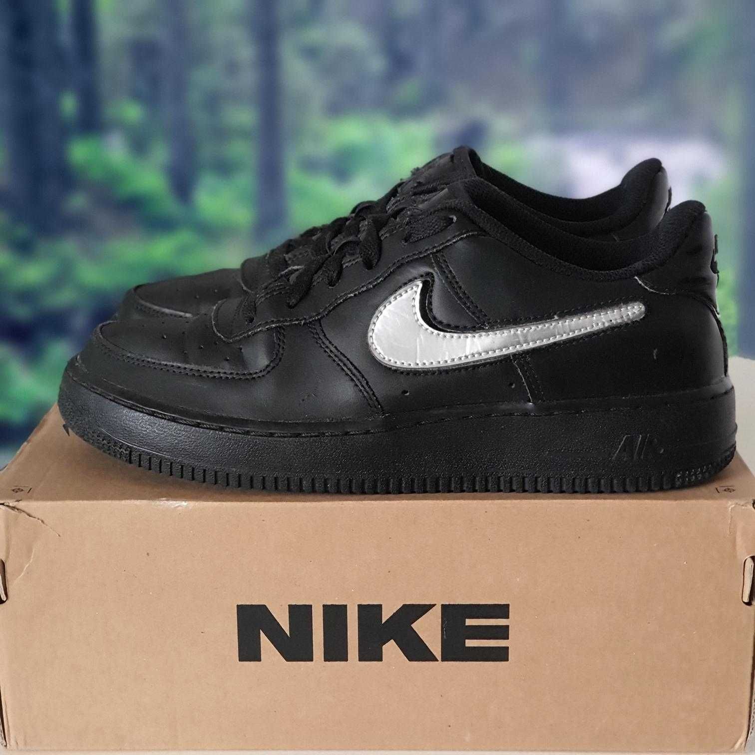 Buty NIKE Air Force 1 LOW - czarne - 40 - oryginalne