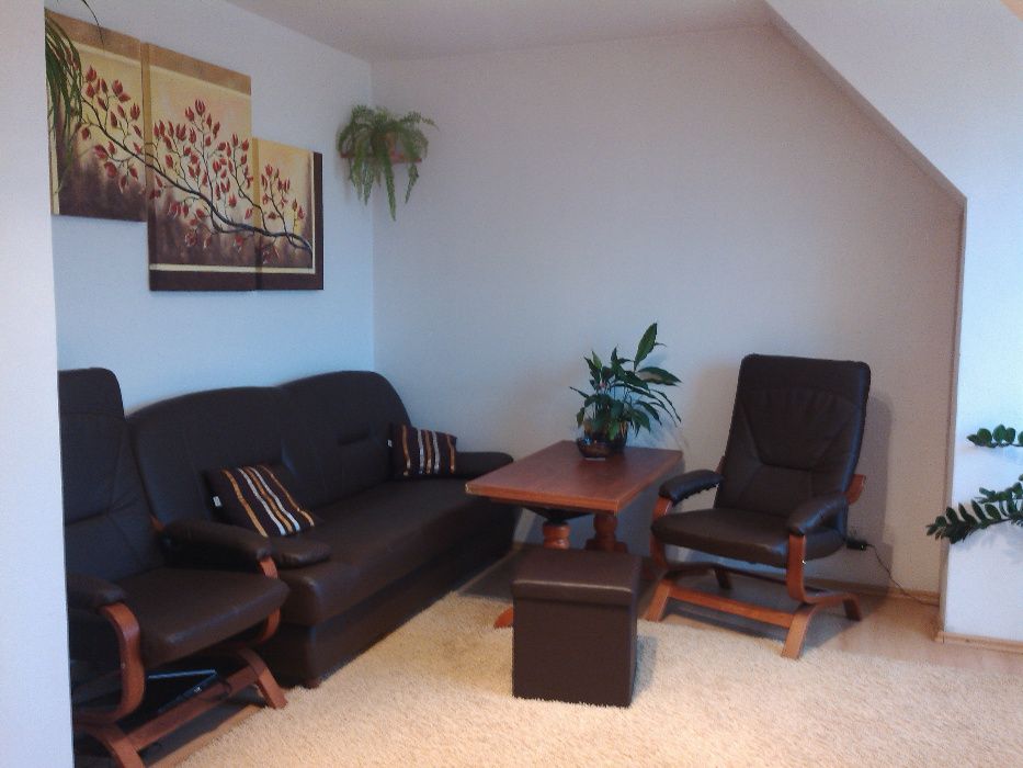 Piękny obraz malowany ręcznie tryptyk drzewo kwiaty gałąź magnolia